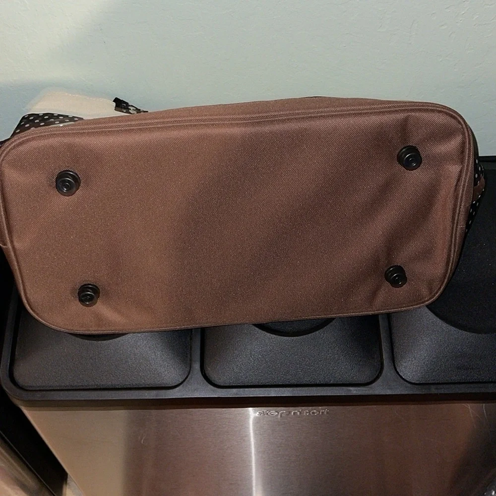 Pet Life Tote Spotted Fashion Pet Carrier/SecurerAbove-top Dual-Zipper
